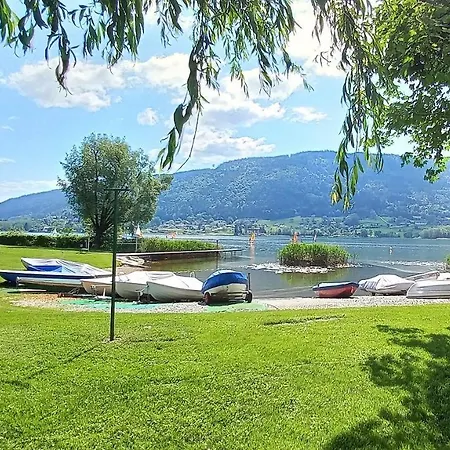 Daire Tilly Seeappartement Direkt Am Ossiacher See Haus Kronprinz Rudolf